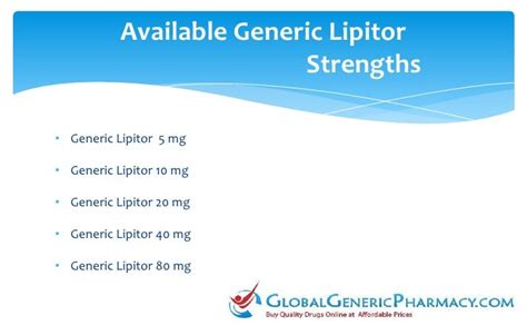 Generic for lipitor for all your cholesterol problems ...