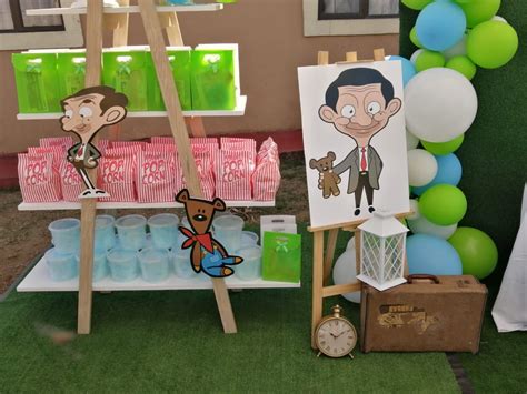 Mr Bean party decorations | Mr bean birthday, Birthday party ...