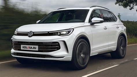 2024 VW Tiguan Rendered With Sleek Body After Recent Teaser Images