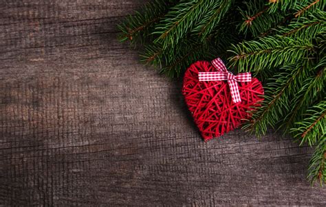 Wallpaper decoration, heart, New Year, Christmas, love, christmas ...