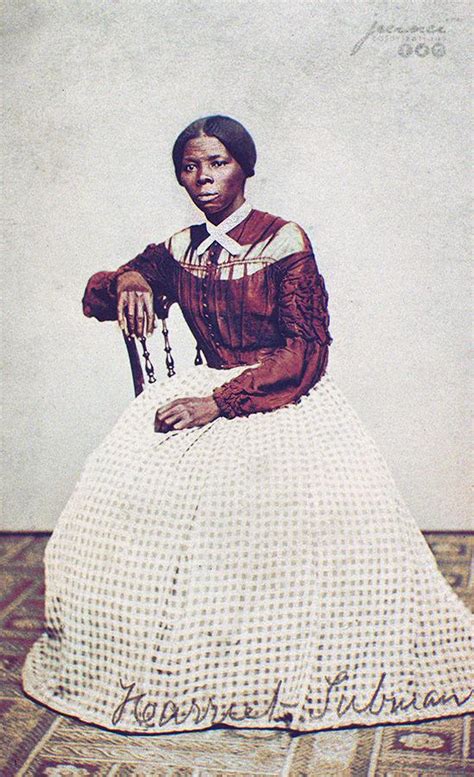 Harriet Tubman - photographed in 1868 - American abolitionist ...