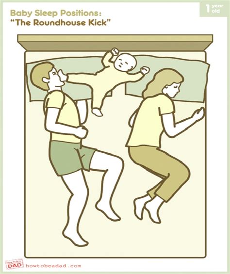 Funny Sleeping Positions All New Parents Can Relate To