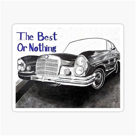 "The best or nothing" Sticker for Sale by MarineM15 | Redbubble