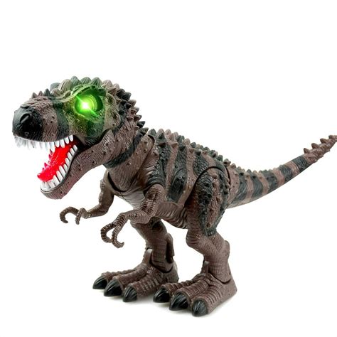 WonderPlay Walking Dinosaur T-Rex Toy Figure with Lights and Sounds ...