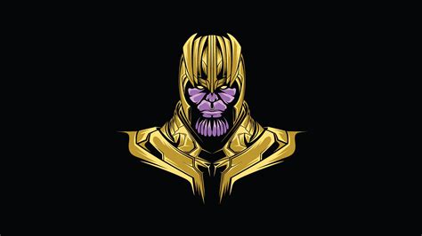 Thanos Logo Wallpapers - Wallpaper Cave