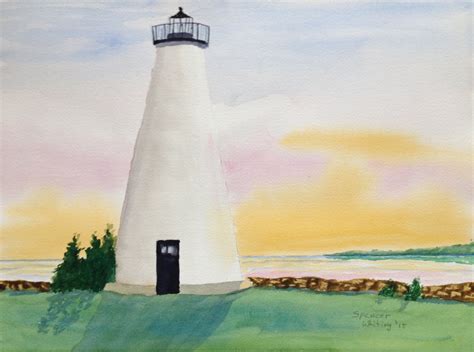 Maine Lighthouse – Spencer Whiting Fine Art