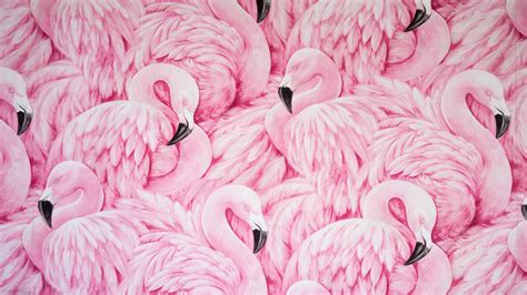 Pink flamingo, figure Wallpaper 3840x2160 4K Ultra HD