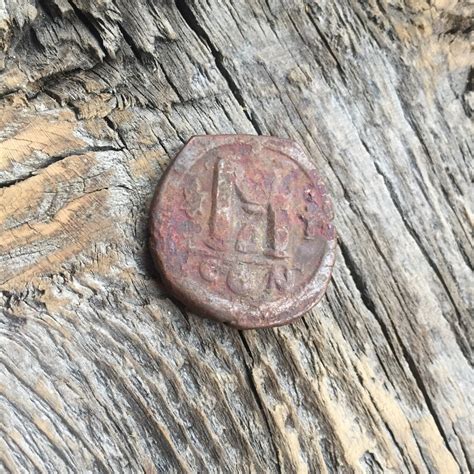 Ancient Coin Byzantium Follis M 40 Nummi Justin I Con | Etsy