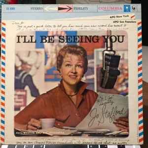 Jo Stafford With Paul Weston And His Orchestra - I'll Be Seeing You ...