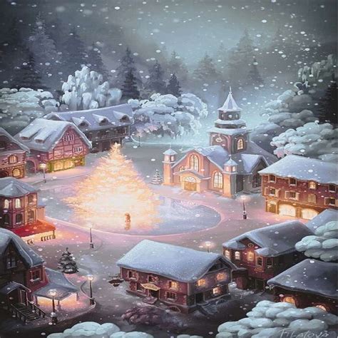 The snowy country - online puzzle