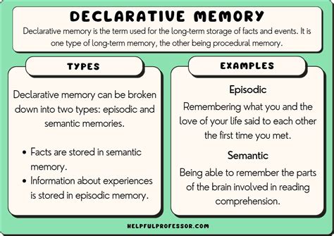 10 Declarative Memory Examples (2024)