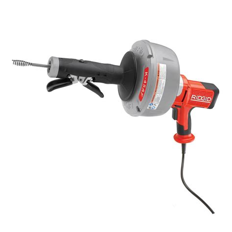 RIDGID 115-Volt K-45AF-5 AUTOFEED Drain Cleaning Machine with C-1 5/16 ...