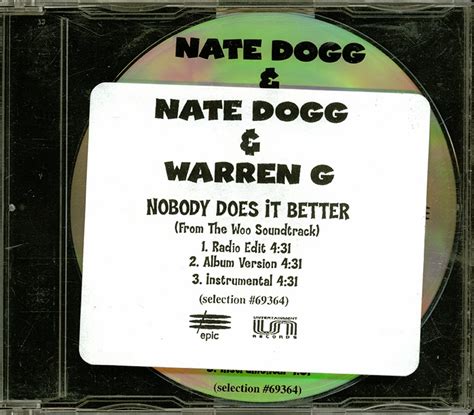 Promo, Import, Retail CD Singles & Albums: Nate Dogg - Nobody Does It ...