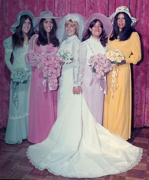 Ridiculous Vintage Bridesmaids Dresses that Should Have Been Burned ...