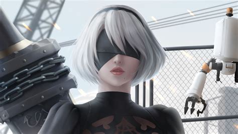 2b Nier Automata Anime Wallpaper,HD Anime Wallpapers,4k Wallpapers ...