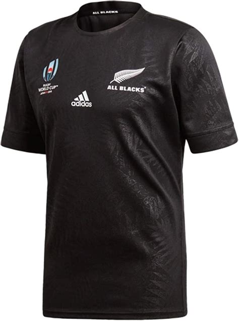 adidas New Zealand All Blacks Rugby World Cup 2019 Y-3 Home Jersey ...