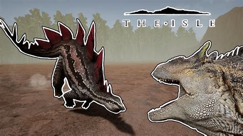 The Isle: ALLOSAURUS PACK vs STEGOSAURUS {Ep.245} - YouTube