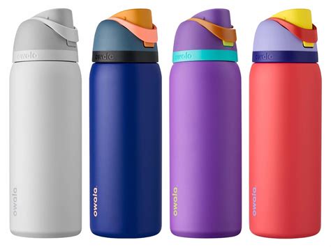 Owala “FreeSip” Insulated Stainless Steel Water Bottle with 2-in-1 ...