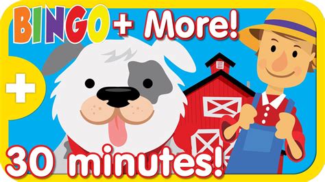 BINGO + More Top Kids Songs and Nursery Rhymes | 30 minutes | Kids ...