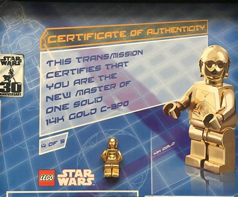 Brickfinder - Platinum LEGO R2-D2™ Minifigure Up For Grabs!