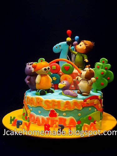 BabyTV birthday cake | by Jcakehomemade Baby Tv Cake, Birthday Cake ...