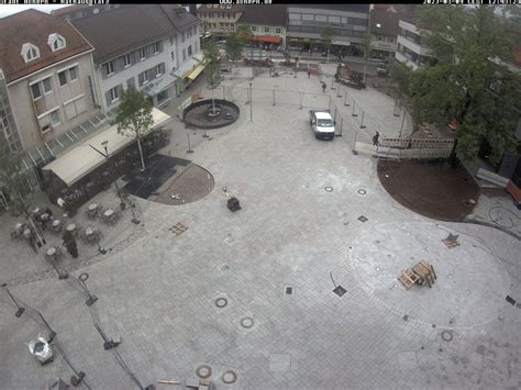 Webcam Achern: Rathausplatz