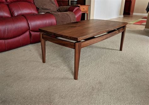 Modern Walnut Coffee Table by Sean | SimpleCove