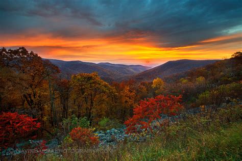 Autumn Sunrise at Shenandoah National Park - NAVIN SARMA