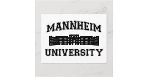 Universität Mannheim / Mannheim University Postcard | Zazzle