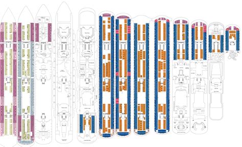 Costa Venezia Deck Plans - CruiseInd