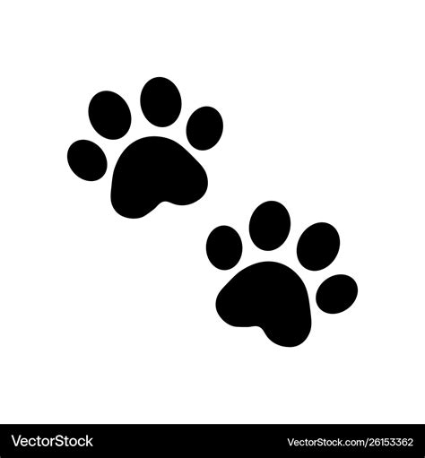 Dog Paw Vector