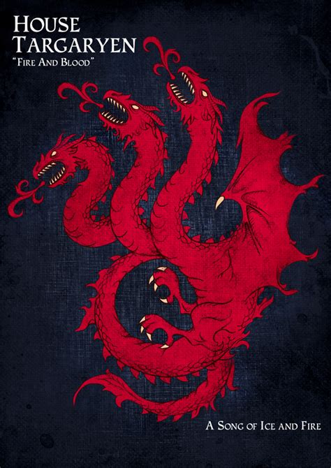 House Targaryen by UrukkiSaki on DeviantArt