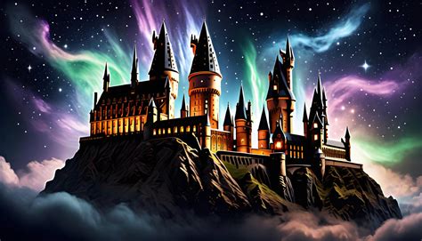 Hogwarts castle in the night by PharaonGames on DeviantArt