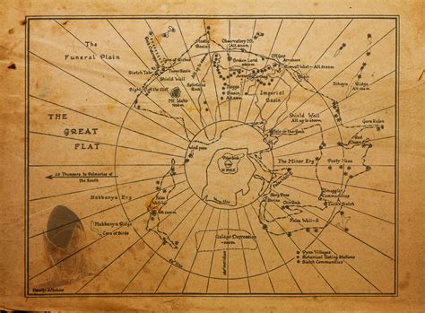 Map of Arrakis in Dune: The Art of War| World Anvil