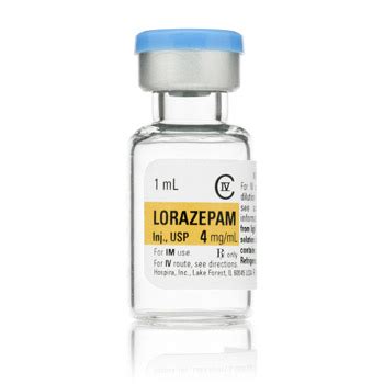 Lorazepam Injection, USP, CIV | Pfizer Hospital US