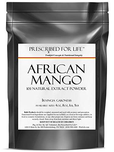 African Mango – 10:1 Natural Extract Powder (Irvingia Gabonesis), 8 oz