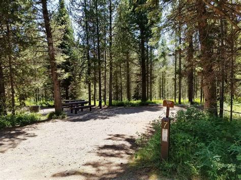 Box Canyon Campground in Island Park Idaho ID