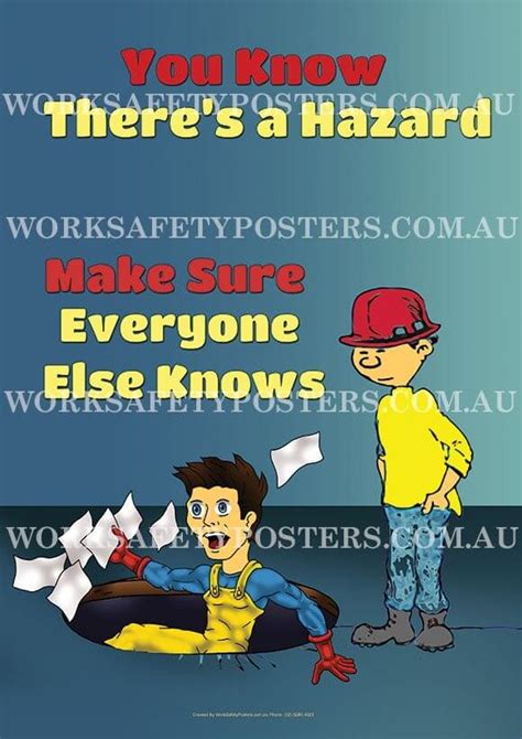 Report Hazards in the Workplace Posters - Safety Posters