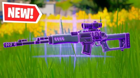 Fortnite NEW Cobra DMR Weapon - YouTube