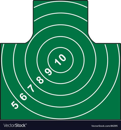 Shooting target Royalty Free Vector Image - VectorStock