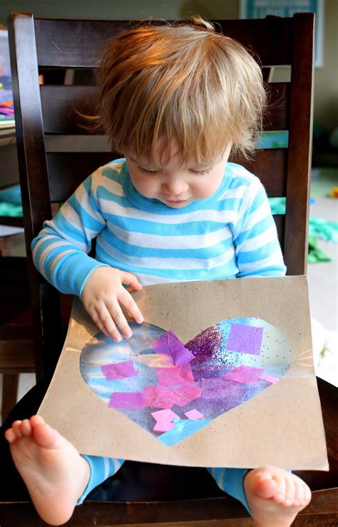 Easy Baby/Toddler Valentine's Day Art