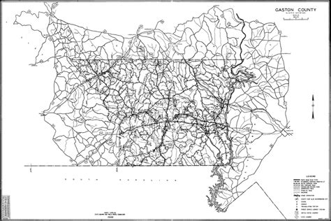 Gaston County Zip Code Map