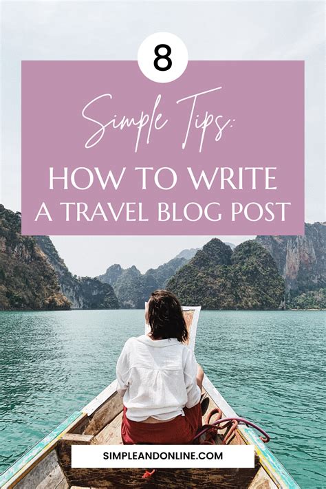 8 Simple Tips: How to Write a Travel Blog Post (With Examples) - Simple ...