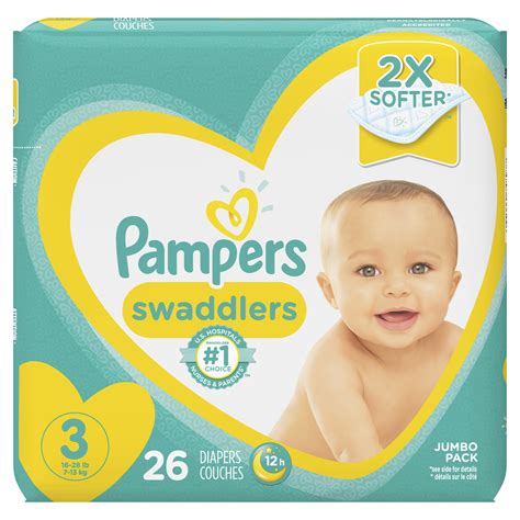 Pampers Swaddlers Diapers Size 3 26 Count | Garden Grocer