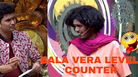 Vijay TV comedy show Bala counter Bala comedy Vijay TV Bala comedy ...