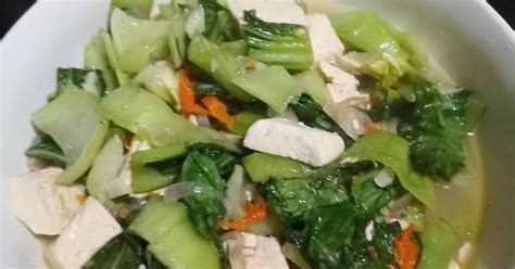 Resep Sayur Pokcoy Tahu oleh Nurul Hikmah - Cookpad