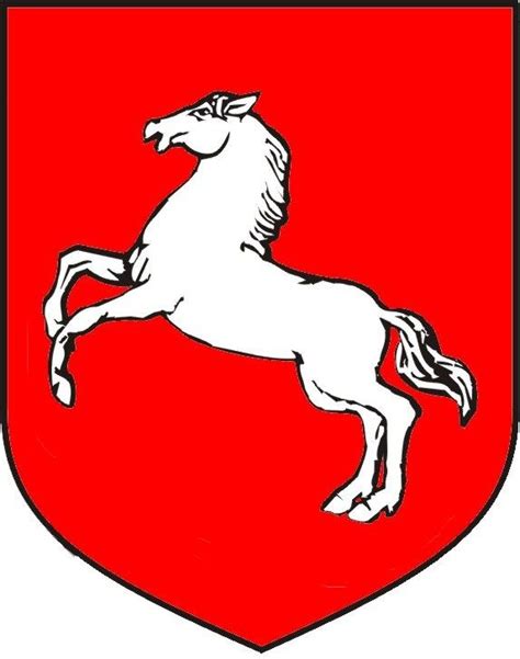 coat of arms-Konin, Poland | Coat of arms, White horse, Painting prints