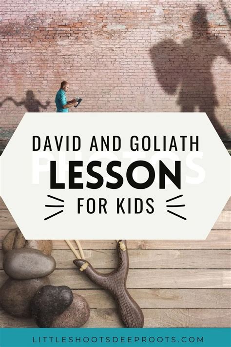 David and Goliath Lesson for Kids - Little Shoots, Deep Roots