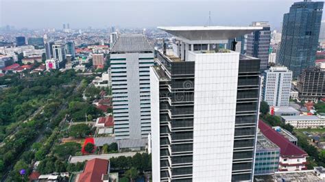 The Building Facade of National Library of the Republic of Indonesia ...