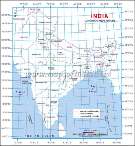 What are the longitudinal and latitudinal extents of India? - Brainly.in